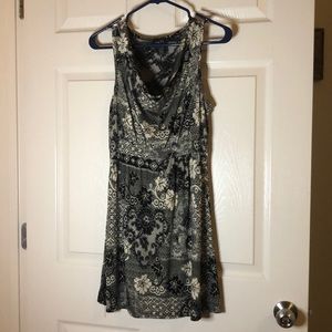 Floral lace design dress
